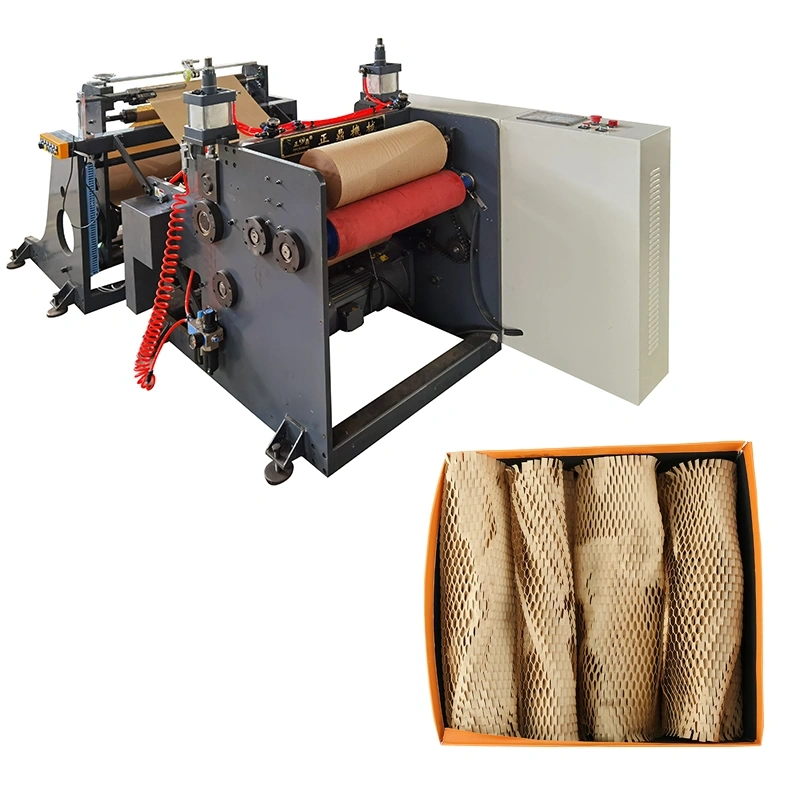 Bubble Wrapping Roll Honingraatpapier Productielijn Machine