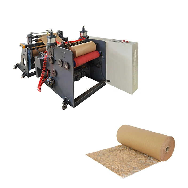 Hoge snelheid honingraat kraftpapier terugspoelen Making Machine