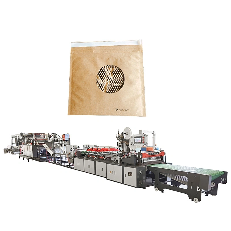 Kraftpapier Honingraatpapier Envelopzakmachine